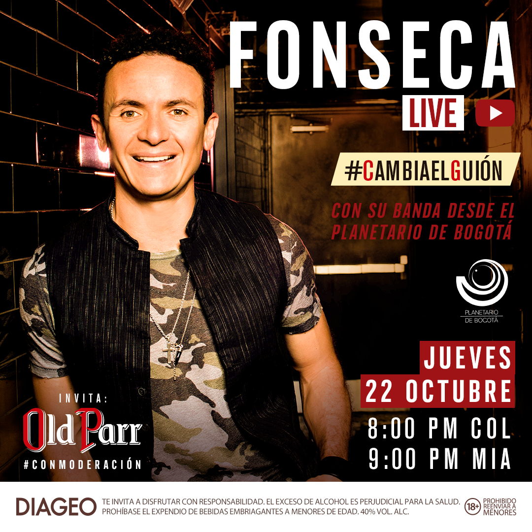 ‘Fonseca Live’ por primera vez desde el de Bogotá ACIS